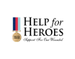 Birmingham UK caricaturist Pen Jones help for heroes logo