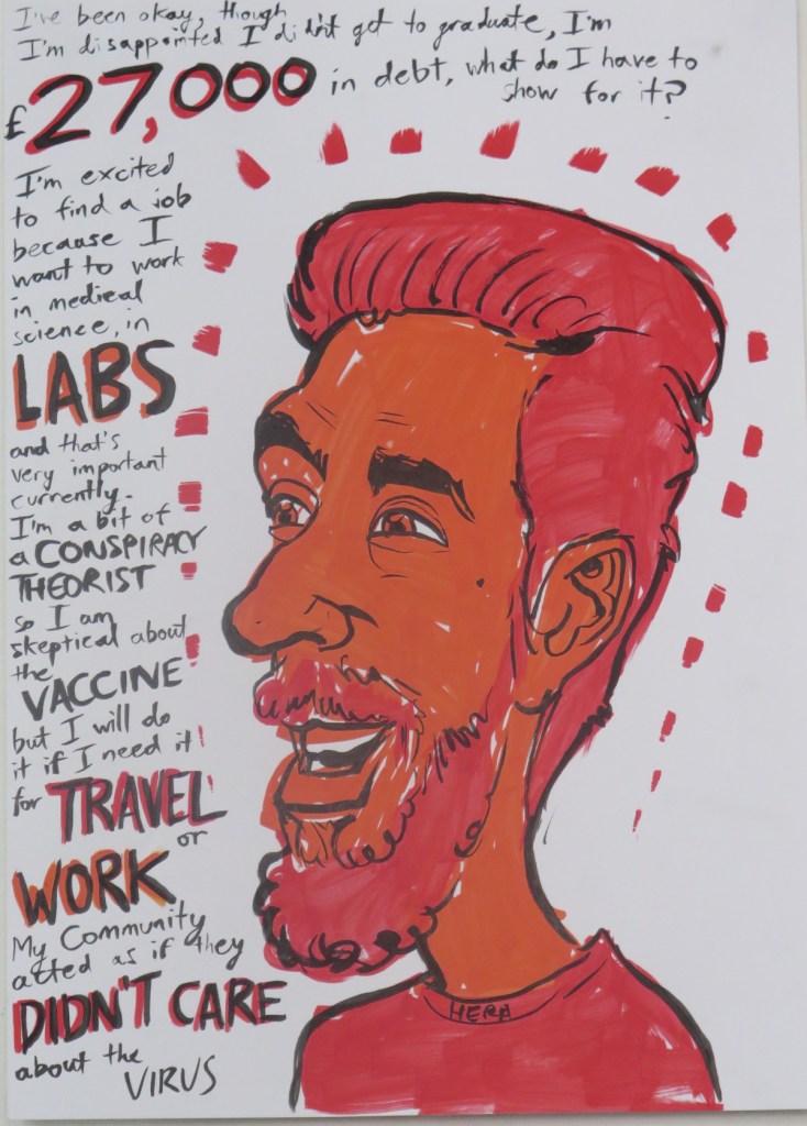 Another Balsall Heath caricature from How Were You project